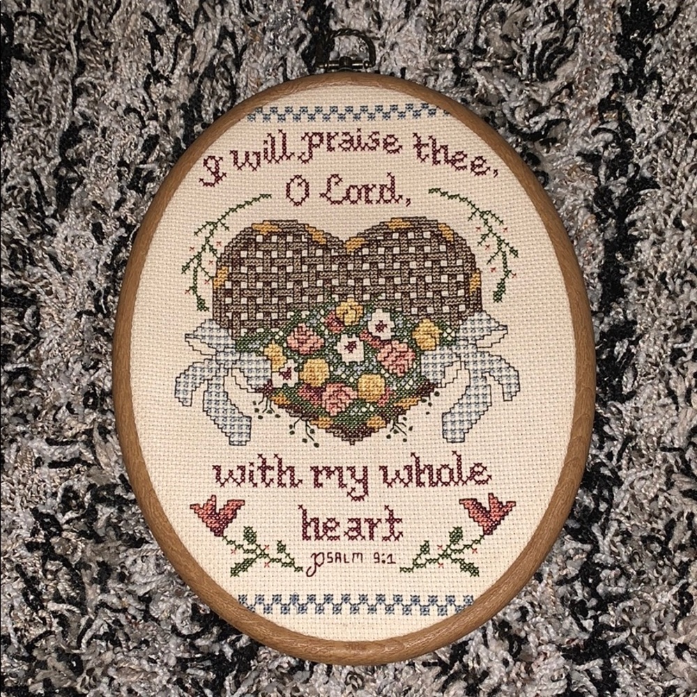 Handmade Embroidery Wall Decor